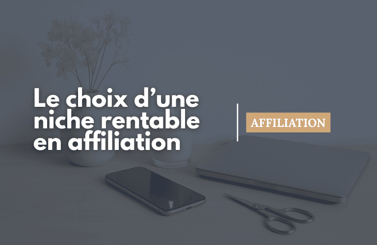 Le choix d’une niche rentable en affiliation